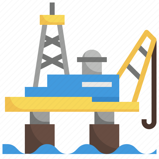Offshore, platform, ecology, environment, oil, pollution icon - Download on Iconfinder