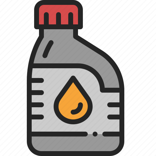 Engine, oil, motor, lubricant, bottle, container, industry icon - Download on Iconfinder