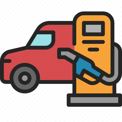 Refill, oil, gas, petrol, station, fuel, car icon - Download on Iconfinder