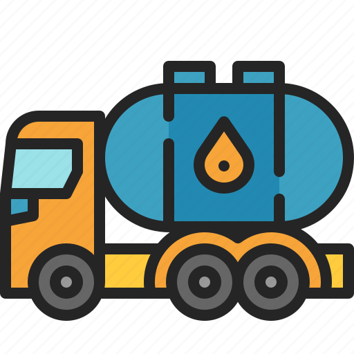 Tank, truck, fuel, oil, transportation, gas, tanker icon - Download on Iconfinder