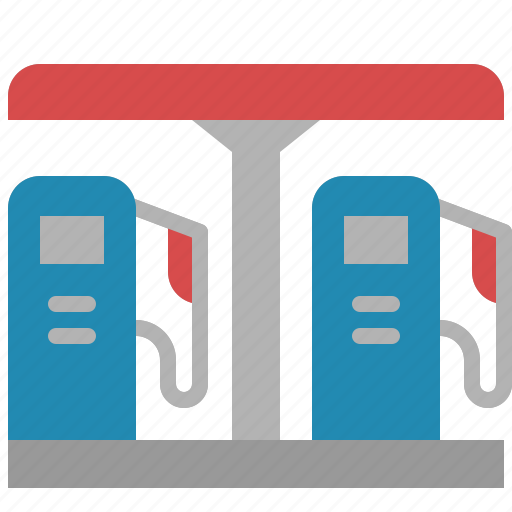 Gas, station, oil, fuel, service, pump, transport icon - Download on Iconfinder