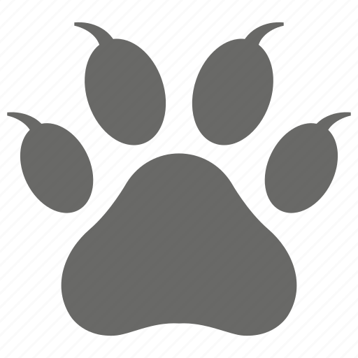 Animal track, claw, dog's paw, finger prints, paw print icon - Download on Iconfinder