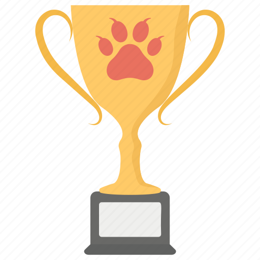 Achievement, cup, dog prize cup, dog trophy, pet award icon - Download on Iconfinder