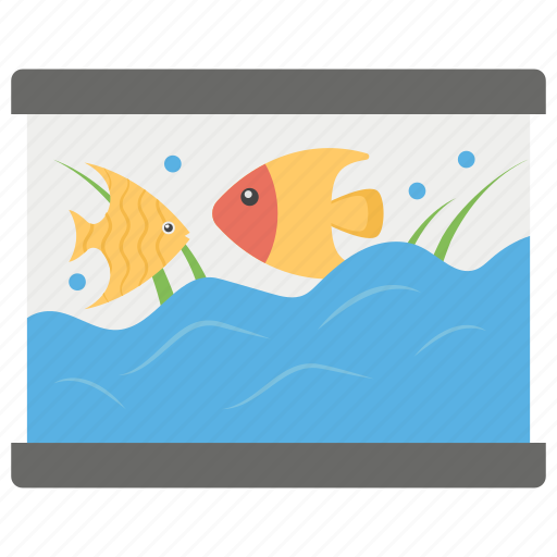 Aquarium, aquatic museum, fish bowl, fish tank, marine exhibit icon - Download on Iconfinder