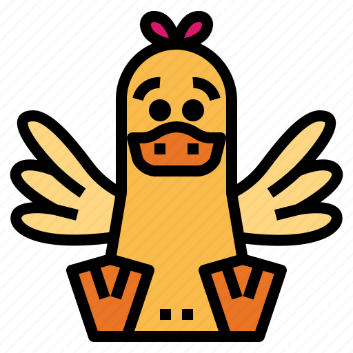 Animal, beak, duck, farm icon - Download on Iconfinder