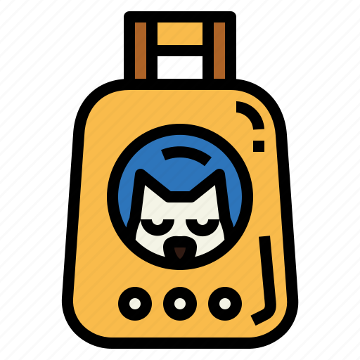 Animal, capsule, carrier, pet, transporter icon - Download on Iconfinder