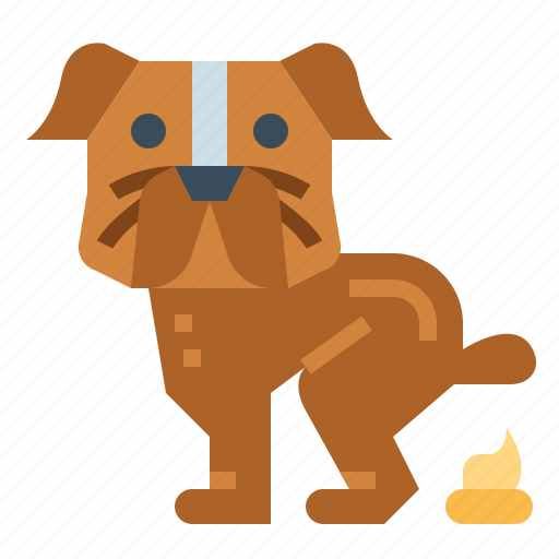 Animal, dog, pet, pooping, shit icon - Download on Iconfinder