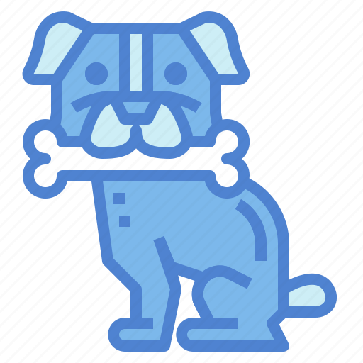 Animal, bone, dog, holds, pet icon - Download on Iconfinder