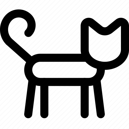 Cat, walk, animals, pets, feline icon - Download on Iconfinder