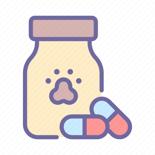Pill, vitamin, medical, capsule, pet icon - Download on Iconfinder