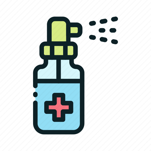 Bottle, liquid, pharmacy, spray icon - Download on Iconfinder