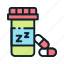 capsule, medical, medicine, pharmacy, sleeping, tablet 