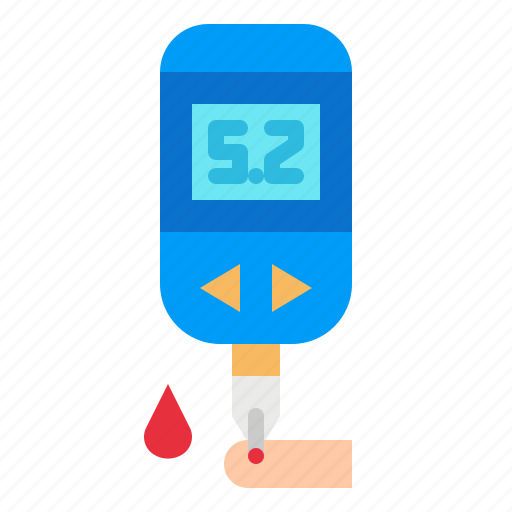Blood, diabetes, glucometer, glucosemeter, healthcare icon - Download on Iconfinder