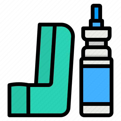 Aerosol, asthma, bronchodilator, inhalator, inhaler icon - Download on Iconfinder