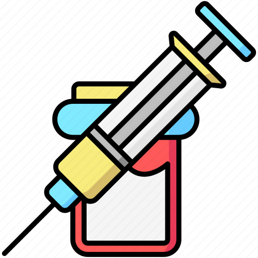 Vaccine, pharmacy, injecting, syringe icon - Download on Iconfinder