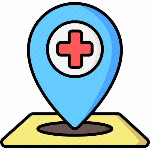 Placeholder, hospital, gps, pointer icon - Download on Iconfinder