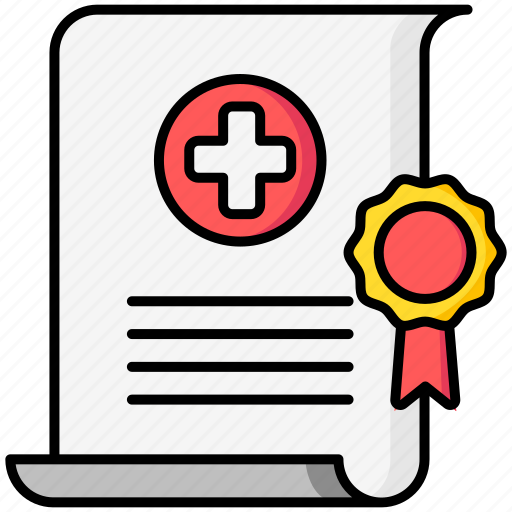 Certificate, pharmacy, certification, medical icon - Download on Iconfinder