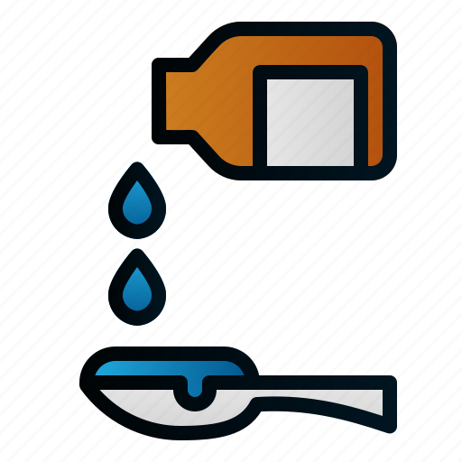 Bottle, health, hospital, medicine, pharmacy, spoon, syrup icon - Download on Iconfinder