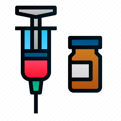 Health, hospital, injection, medicine, pharmacy, syringe, vaccination icon - Download on Iconfinder