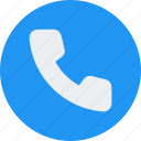 circle, phone, call, contact