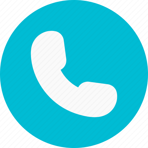 Circle, telephone, phone, call icon - Download on Iconfinder