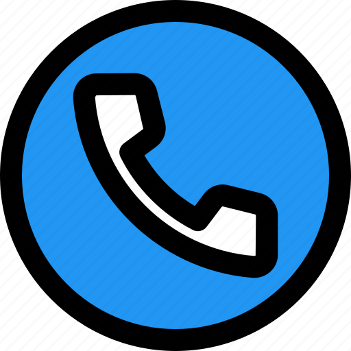 Circle, phone, call log, contact icon - Download on Iconfinder