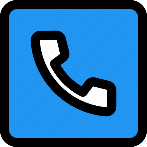 Square, phone, contact, number icon - Download on Iconfinder