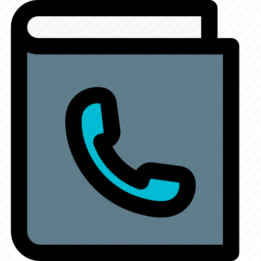 Telephone, directory, phone, book, contact icon - Download on Iconfinder