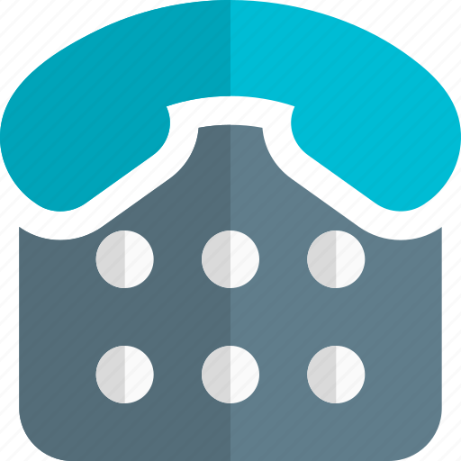 Button, telephone, phone, communication icon - Download on Iconfinder