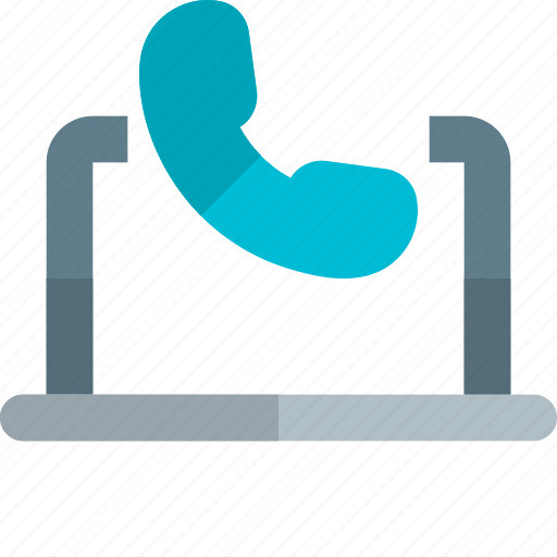 Laptop, telephone, phone, call icon - Download on Iconfinder
