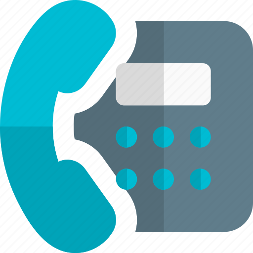 Telephone, side, phone, communication icon - Download on Iconfinder