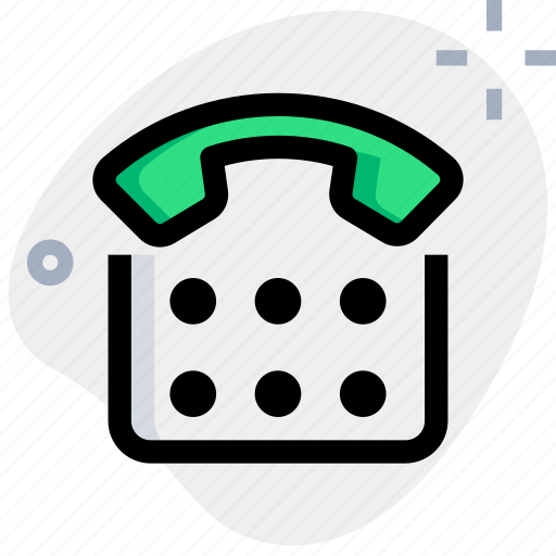 Button, phone, telephone, communication icon - Download on Iconfinder