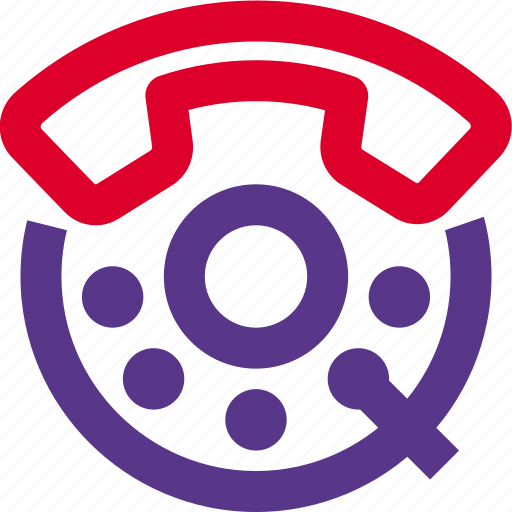 Rotary, dial, phone, communication icon - Download on Iconfinder