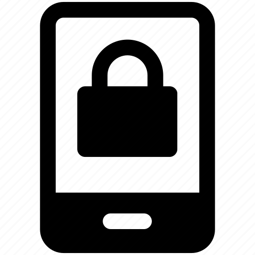 Lock, mobile, mobile lock, mobile security, smartphone icon icon - Download on Iconfinder