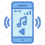 interface, music, player, smartphone, song 