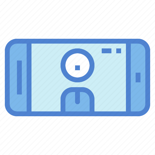 Call, communication, screen, smartphone, video, webcam icon - Download on Iconfinder