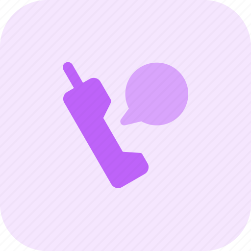 Old, phone, chat, bubble icon - Download on Iconfinder
