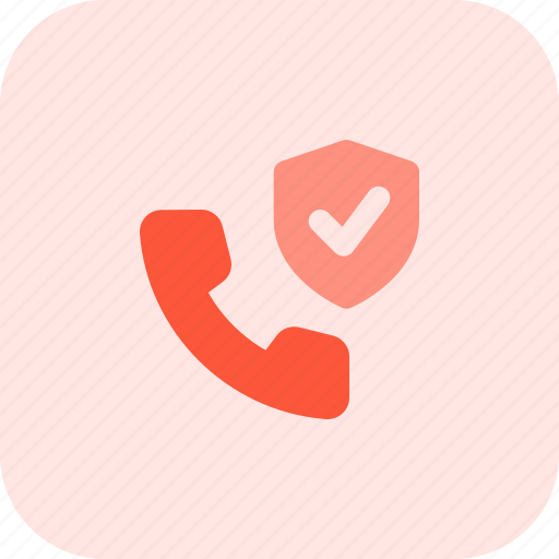 Phone, shield, communication, privacy icon - Download on Iconfinder