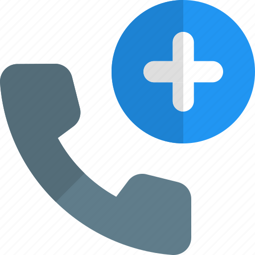 Phone, plus, add, call icon - Download on Iconfinder