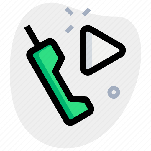 Old, phone, play, action icon - Download on Iconfinder