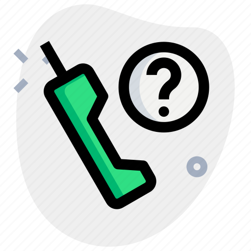 Old, phone, query, call icon - Download on Iconfinder