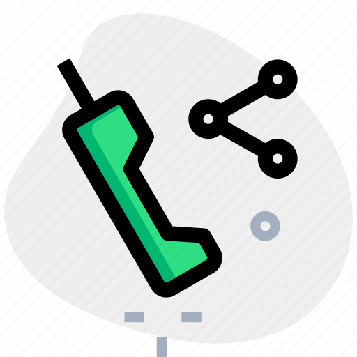 Old, phone, share, network icon - Download on Iconfinder