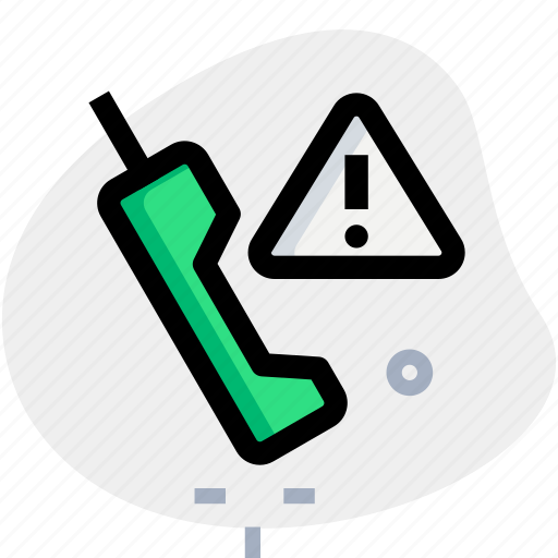Old, phone, warning, call icon - Download on Iconfinder