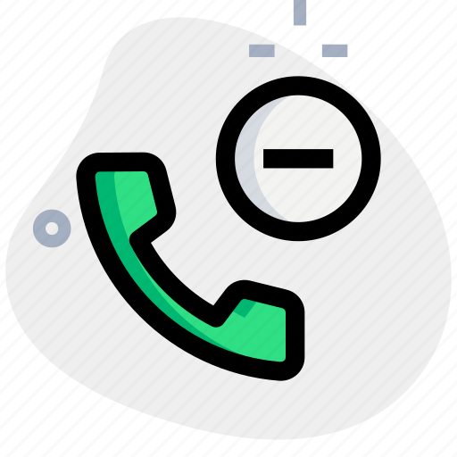 Phone, minus, disconnect, call icon - Download on Iconfinder