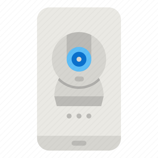 Cctv, smartphone, camera, surveillance, monitoring icon - Download on Iconfinder