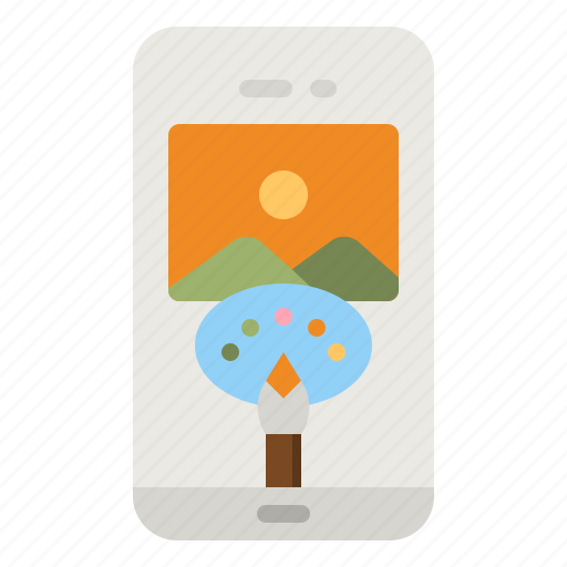 Drawing, mobile, app, application, smartphone icon - Download on Iconfinder