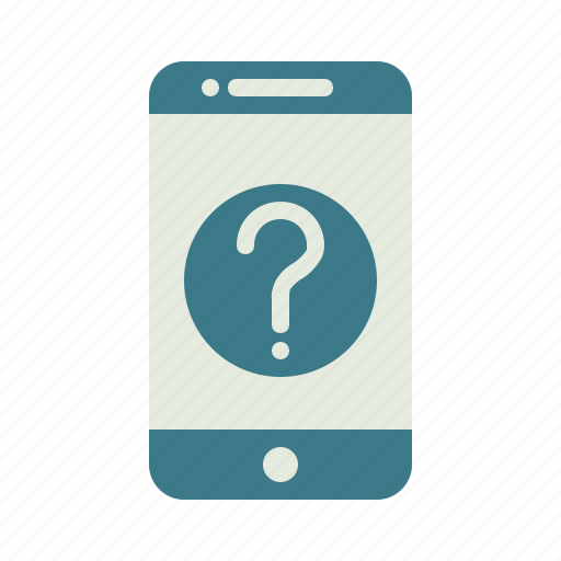 Application, communication, help, mobile phone, question mark, smartphone, user interface icon - Download on Iconfinder