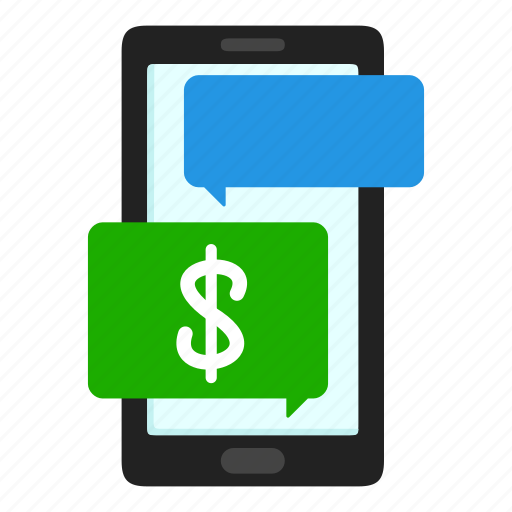 Chat, dollar, messenger, transaction, finance, message, talk icon - Download on Iconfinder
