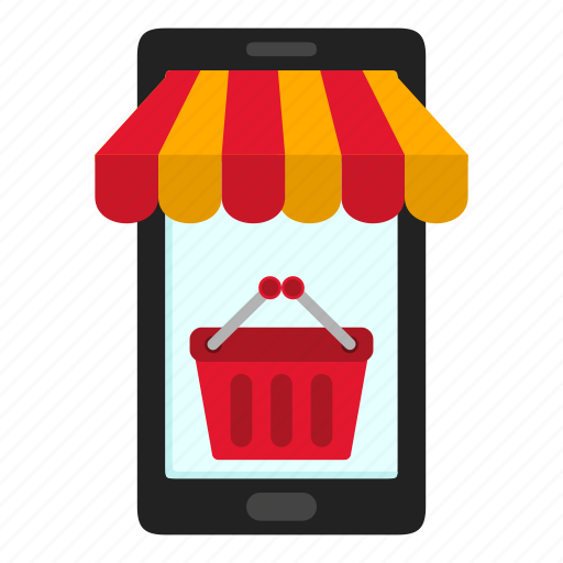 Cart, commerce, mobile, shop, shopping, basket, ecommerce icon - Download on Iconfinder