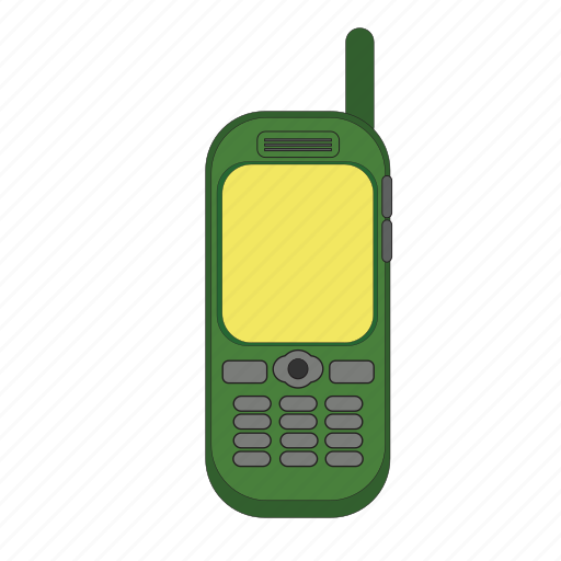 Antena, button, cellular, communication, old, phone, telephone icon - Download on Iconfinder
